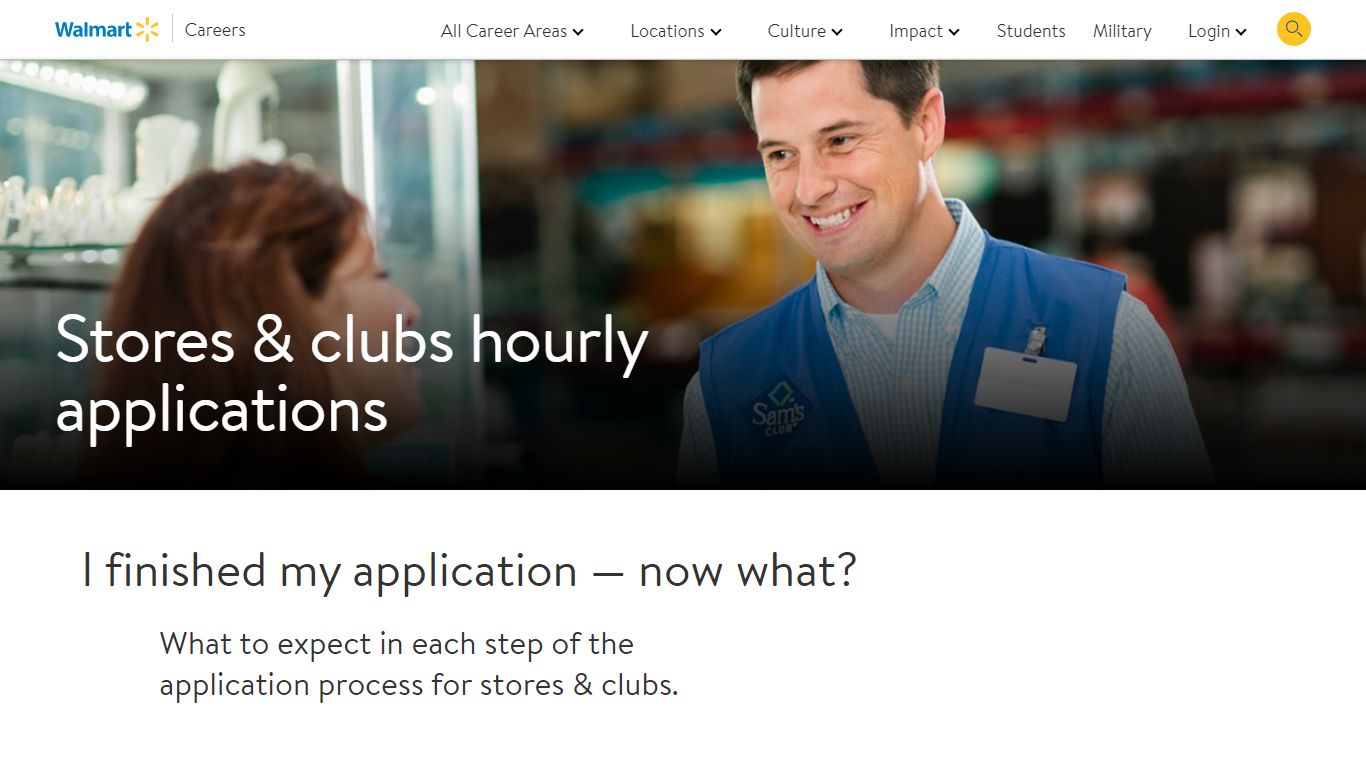 Application Process Step By Step | Walmart Careers